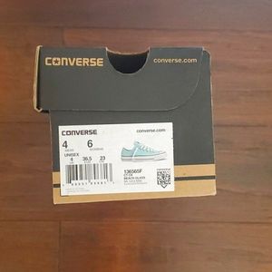 Converse Beach Glass, never worn